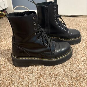 Dr. Martens Black Combat Boots